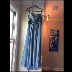 Boho Chic Bridesmaids Dress off the Shoulder